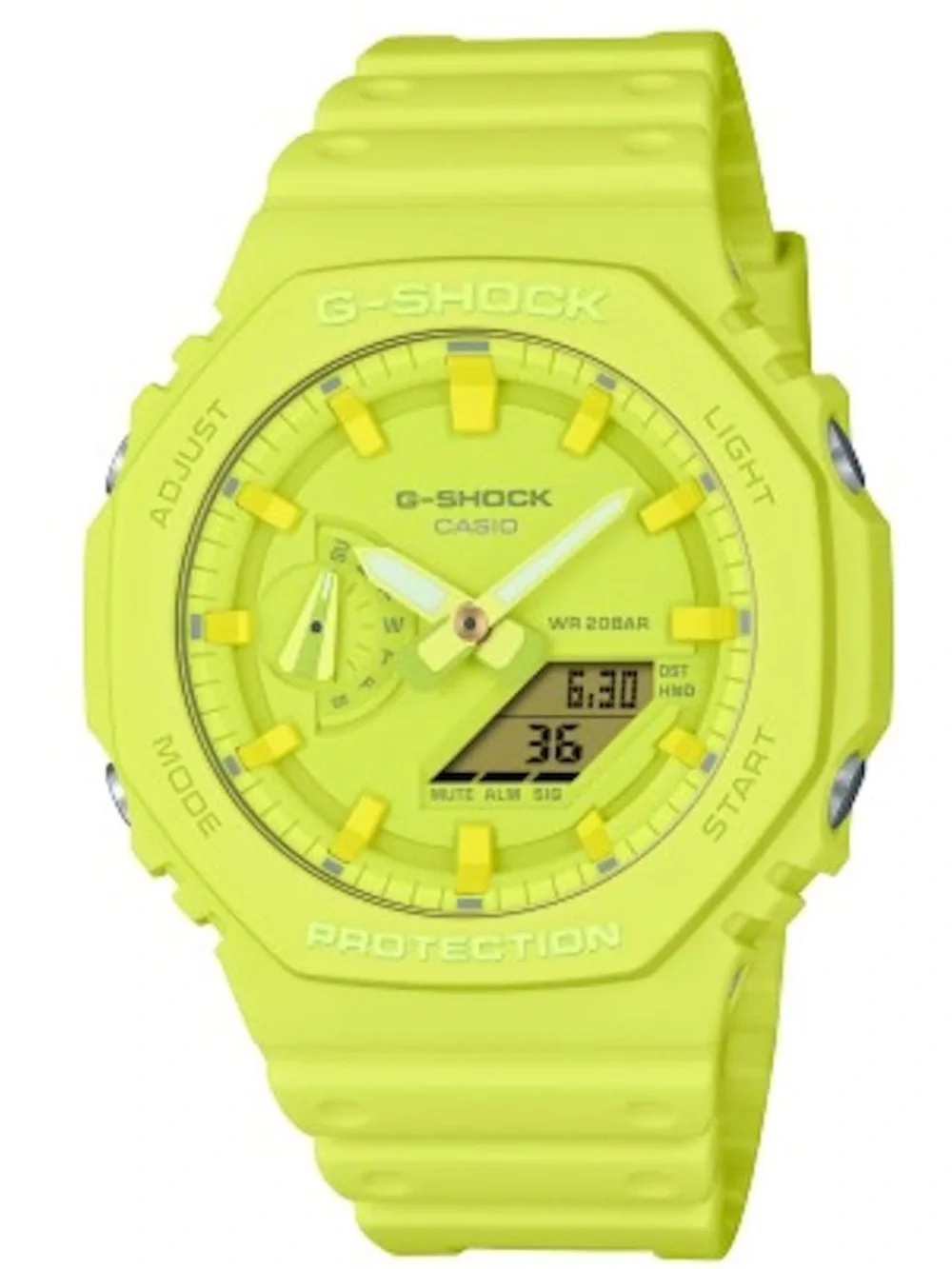 Casio G-Shock Neon Yellow Analog-Digital Watch